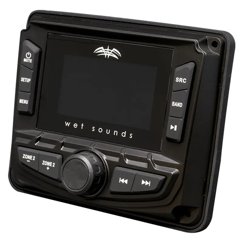 Wet Sounds WS-MC-2 AM/FM/Weather Band Tuner with RBDS