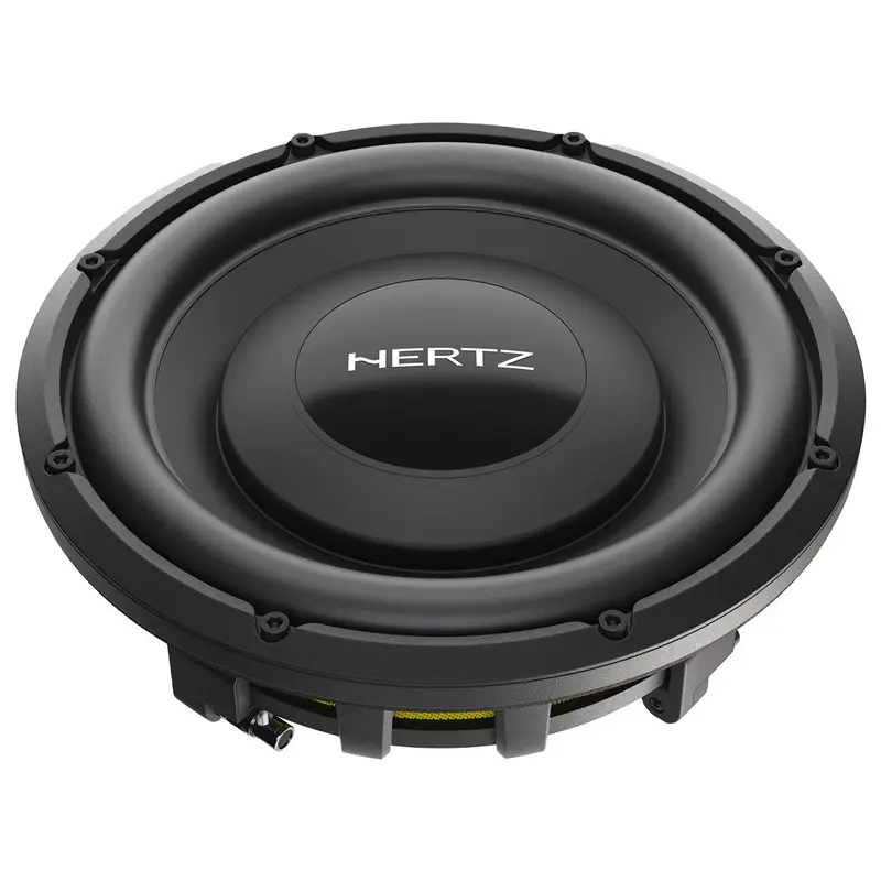 Hertz MPS 250 S4 Mille Pro Shallow Single Voice Coil 10" 4 Ohm Subwoofer