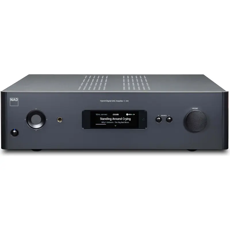 NAD Electronics C399 Hybrid Digital DAC Integrated Amplifier with MDC BluOS-D Module