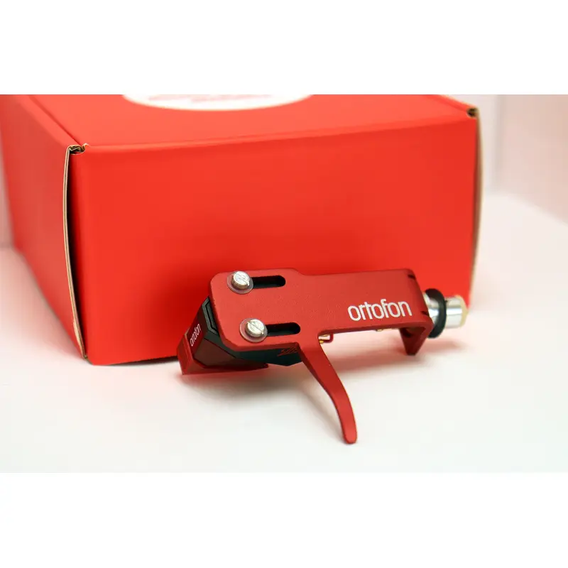 Ortofon 2M Red Cartridge Mounted on SH-4 Headshell