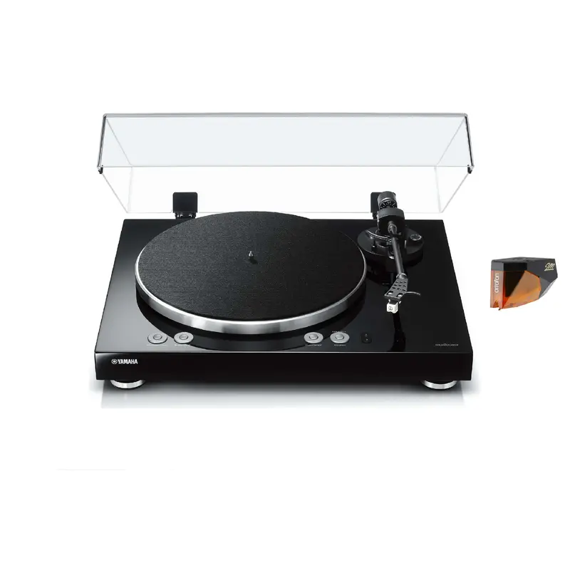 Yamaha TT-N503 MusicCast Vinyl 500 Wi-Fi Turntable with Ortofon 2M Bronze Phono Cartridge Bundle