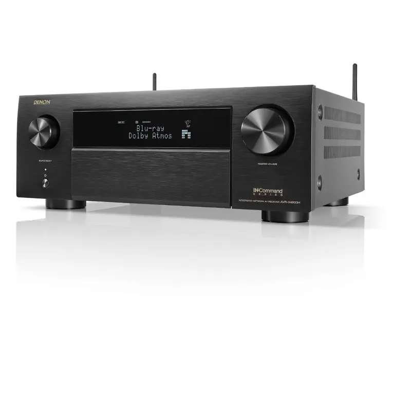 Denon AVR-X4800H 9.4 Channel 8K A/V Receiver with HEOS