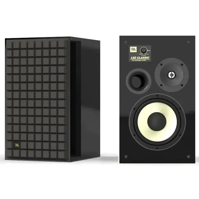 JBL L82 Classic 8" 2-Way Bookshelf Speakers Black Limited Edition (Pair)