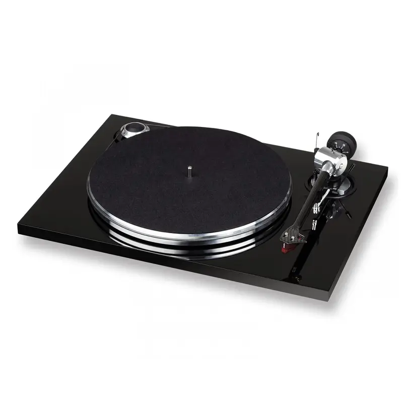 EAT Prelude Turntable Piano Black with Ortofon 2m Red Phono Cartridge Store Demo
