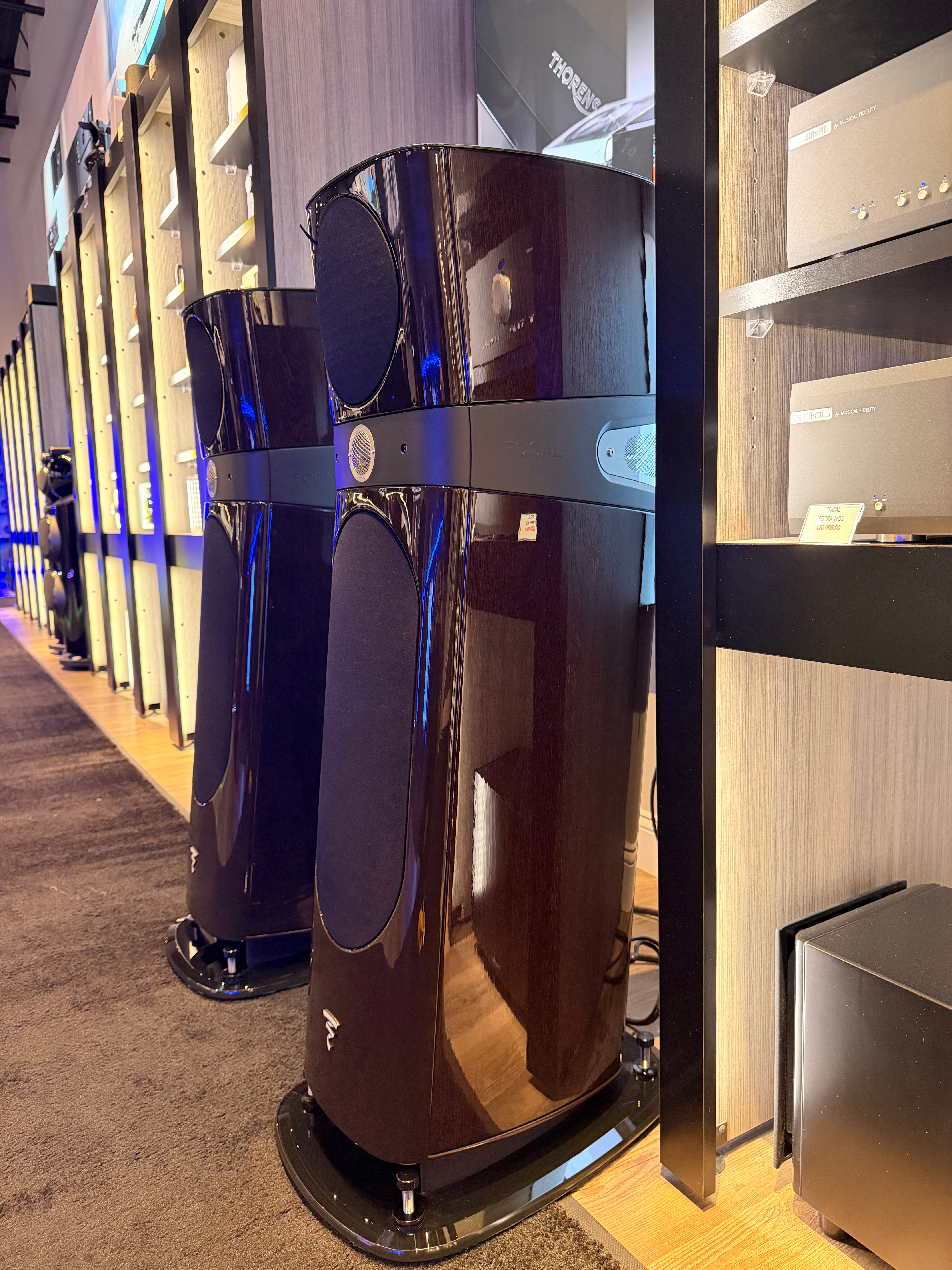 Focal Sopra No2 3-Way High-End Floorstanding Loudspeaker Store Demo (Pair)