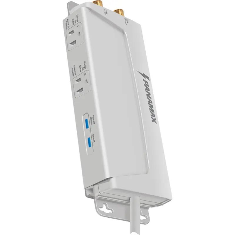 Panamax MFP300 Max Flat Panel 300 2 Outlet Surge Protector with Signal Protection