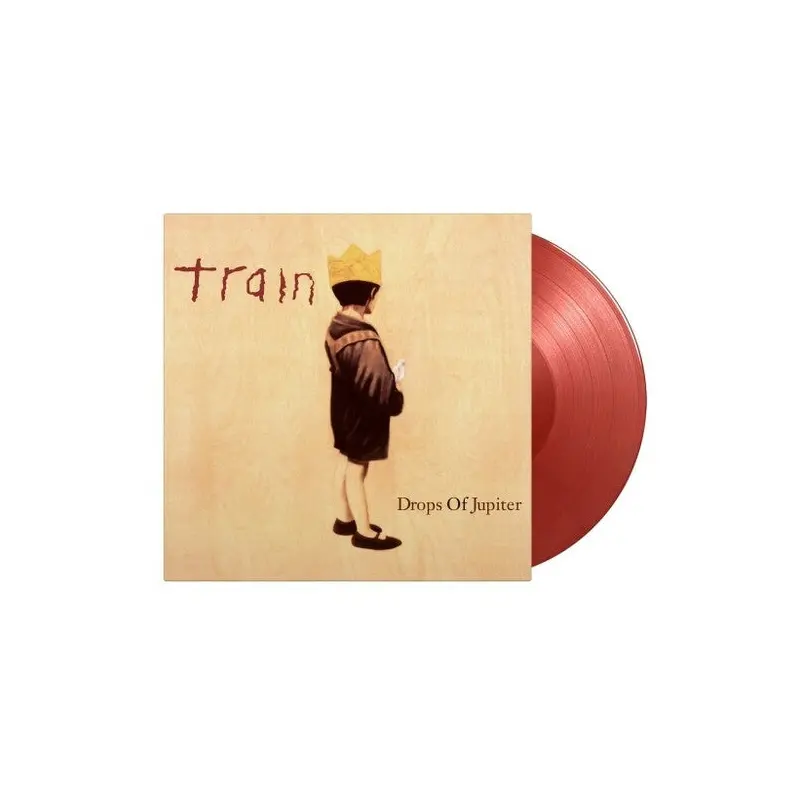 TRAIN - DROPS OF JUPITER (180 GRAM RED AND BLACK)