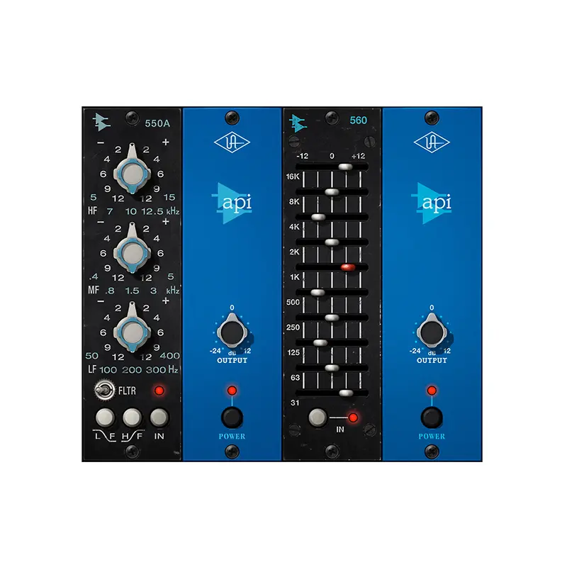 API 500 Series EQ Collection
