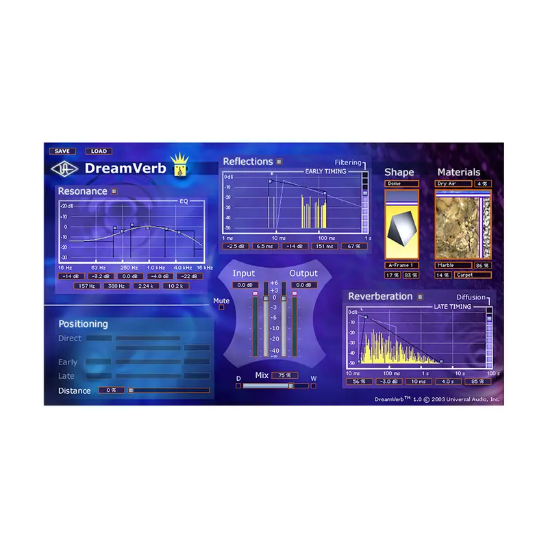 DreamVerb Room Modeler