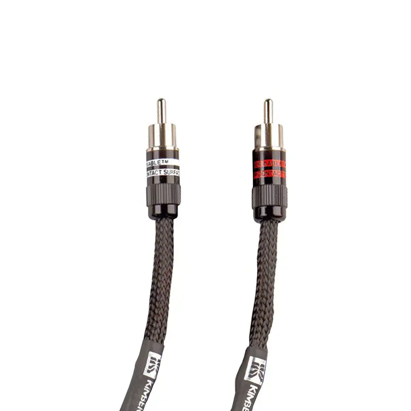 Kimber Kable Hero Interconnect Cable with Ultraplate Black RCA Connector
