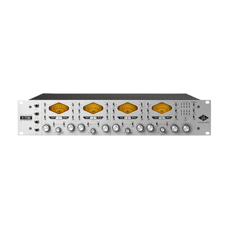 4-710d Four-Channel Tone-Blending Mic Preamp w/ Dynamics