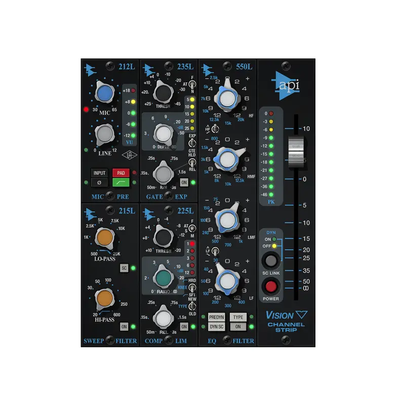 API Vision Channel Strip Collection