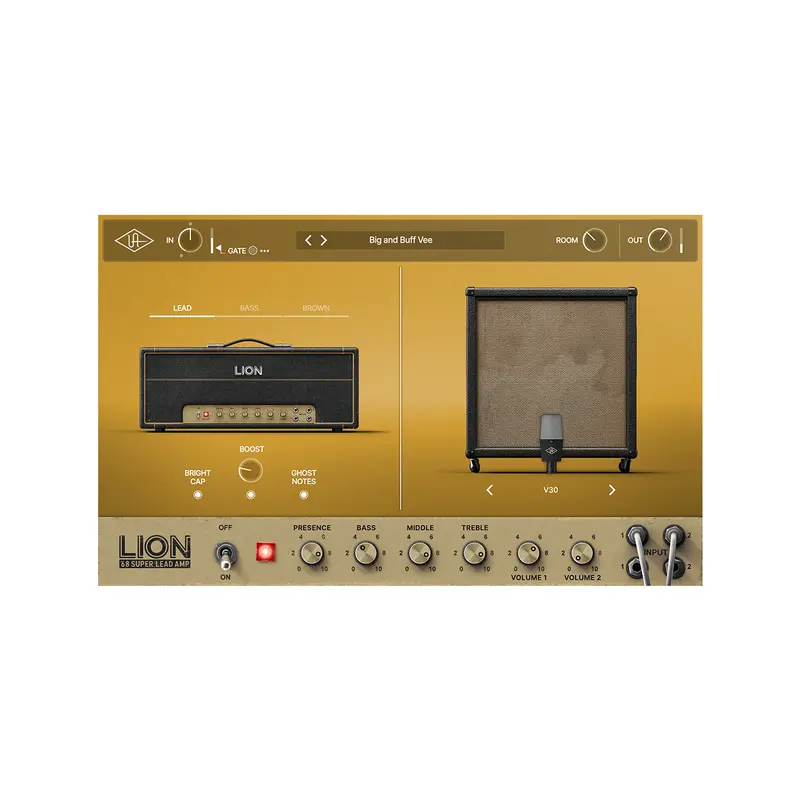 UAD Lion '68 Super Lead Amp