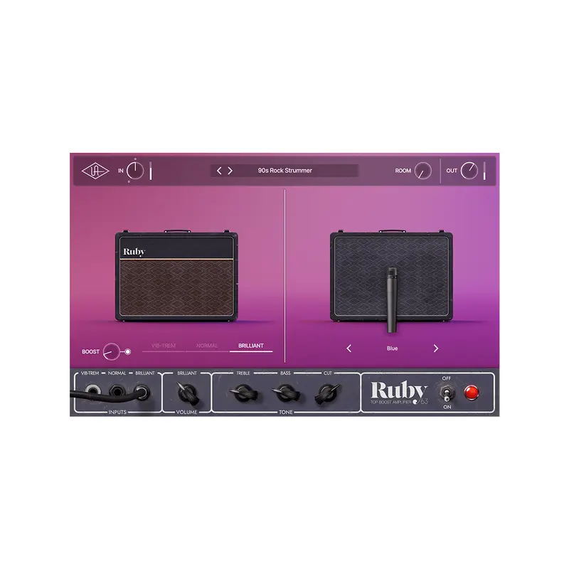 UAD Ruby '63 Top Boost Amplifier