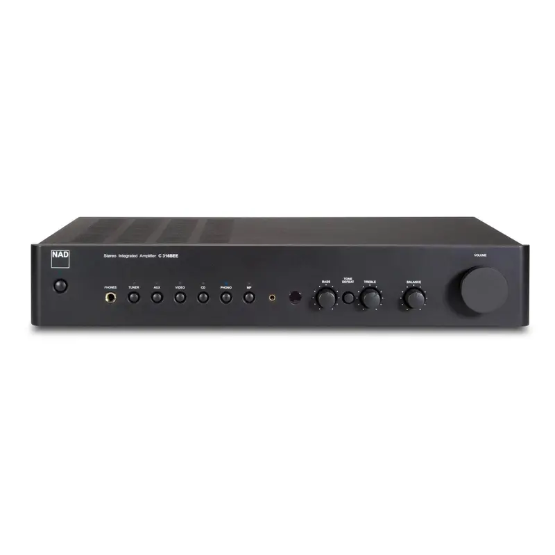 NAD C 316BEE V2 Integrated Amplifier with Built-In Phono Stage
