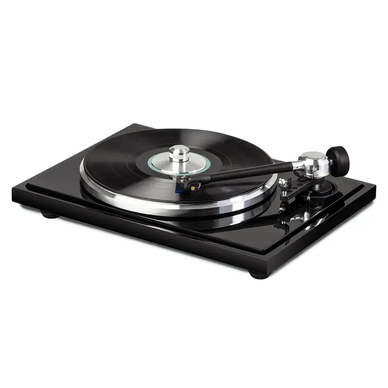 EAT B-Sharp Turntable with 9" B-Note Tone Arm, Dust Cover, and Ortofon 2M Blue Cartridge