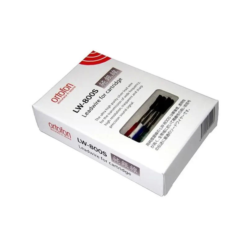 Ortofon LW 800 S Silver Headshell Leads Accessories