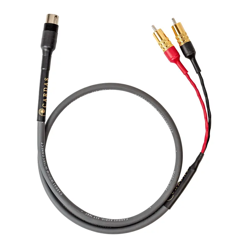 Cardas Iridium Naim RCA to 5-Pin DIN Interconnect