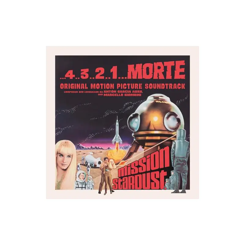 4..3..2..1...Morte (Original Soundtrack) - Limited Clear Red Colored Vinyl - Limited Edition Vinyl LP