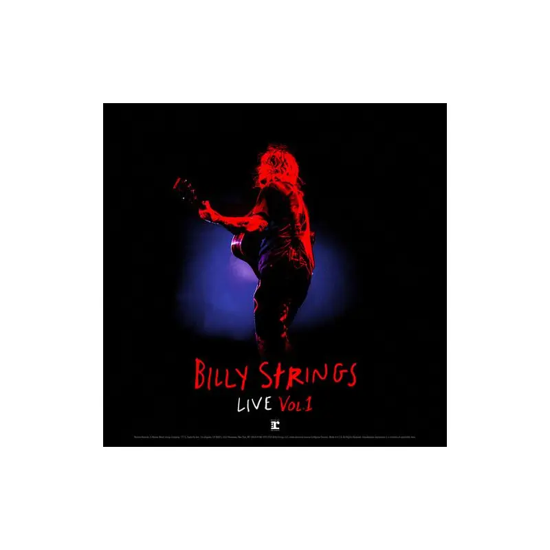 Billy Strings Live Vol 1 - Vinyl LP 180 Gram