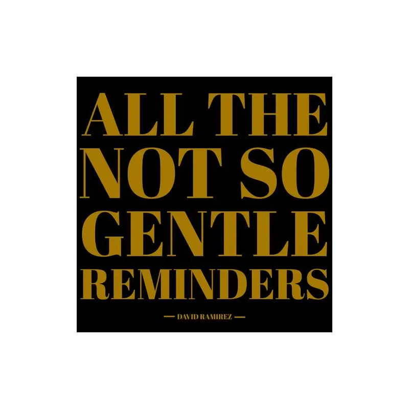 All The Not So Gentle Reminders - Vinyl LP