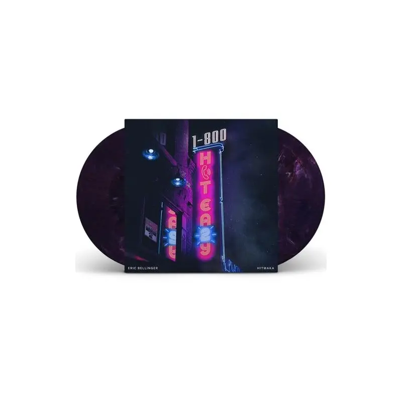 1-800-Hit-Eazy: Line 1 & 2 - Dark Purple Marble - Vinyl LP (Purple)