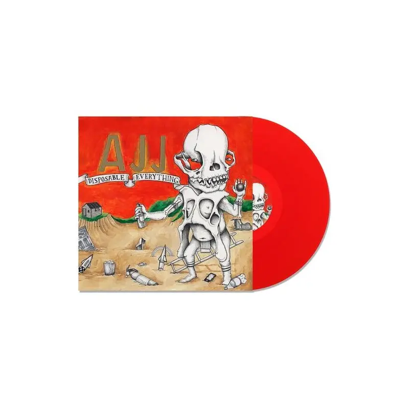 Disposable Everything - Strawbably Red - Vinyl LP