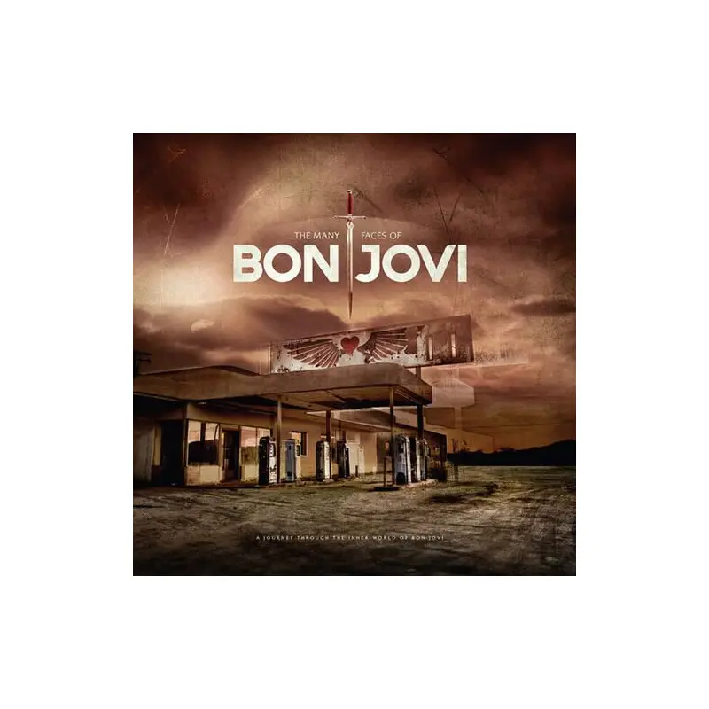 The Many Faces Of Bon Jovi / Various - Transparent Marbled Vinyl - Vinyl LP