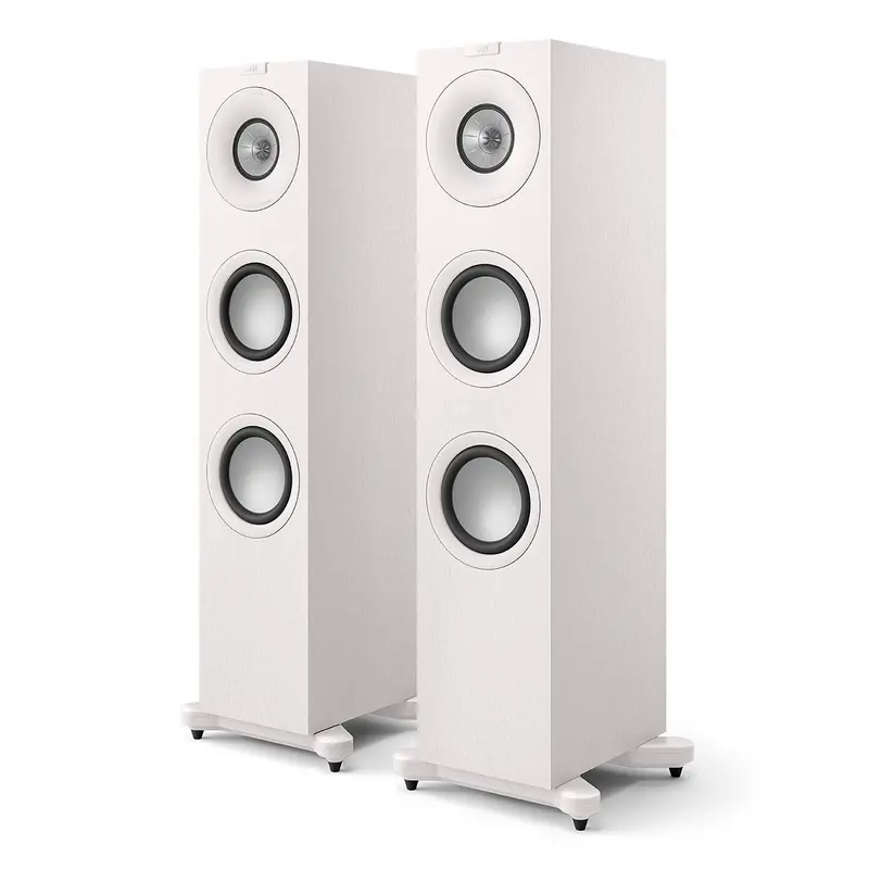 KEF Q7 Meta 3-Way Floorstanding Speaker - Pair (White)