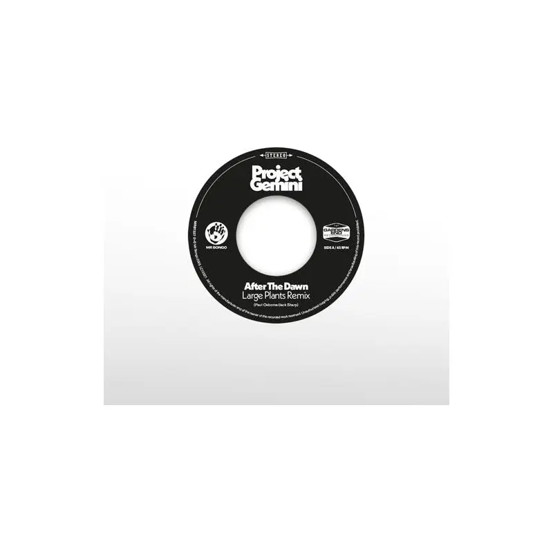 After The Dawn - Large Plants Remix / Darkness Rising - Limited Edition 7-Inch Single 140 Gram
