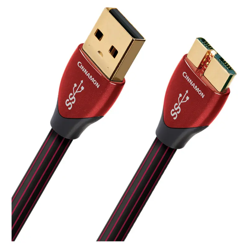 AudioQuest Cinnamon USB to Micro Audio Cable - 2.46 ft. (.75m)