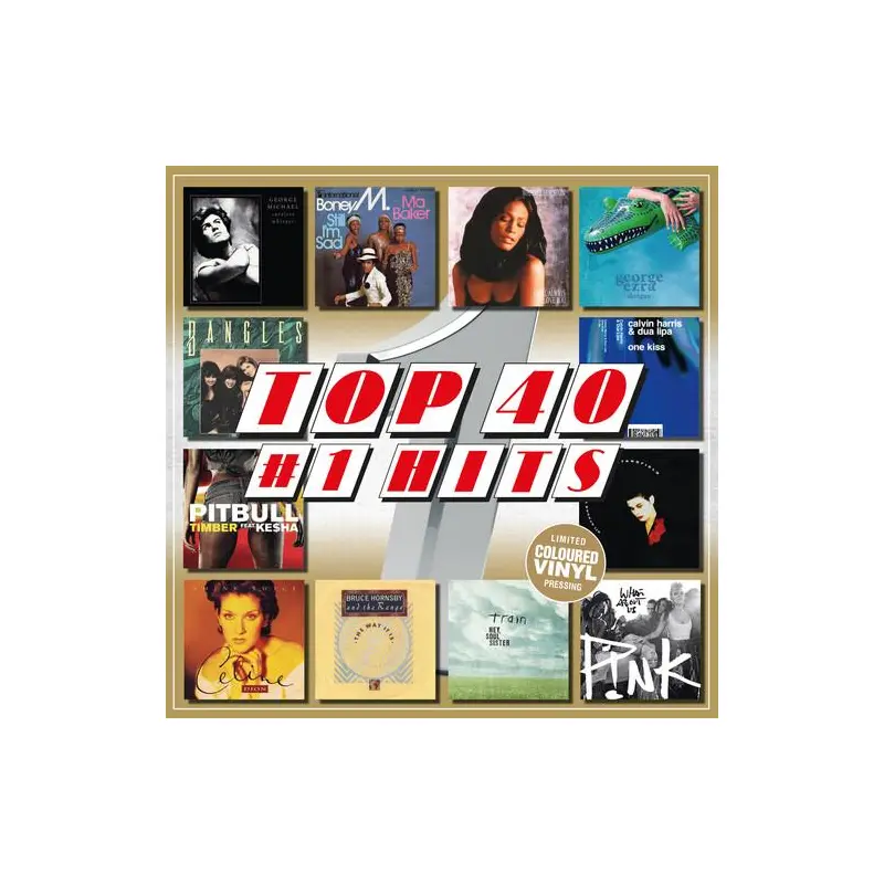 Top 40 Number 1 Hits / Various - 140-Gram Colored Vinyl - Vinyl LP 140 Gram