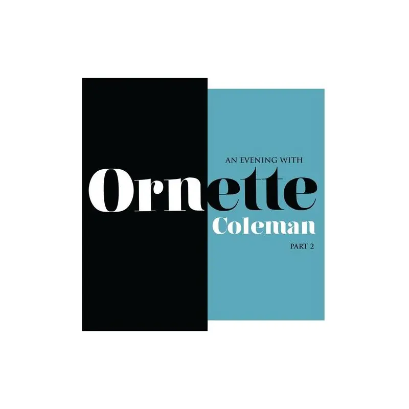 An Evening With Ornette Coleman Part 2 - Vinyl LP