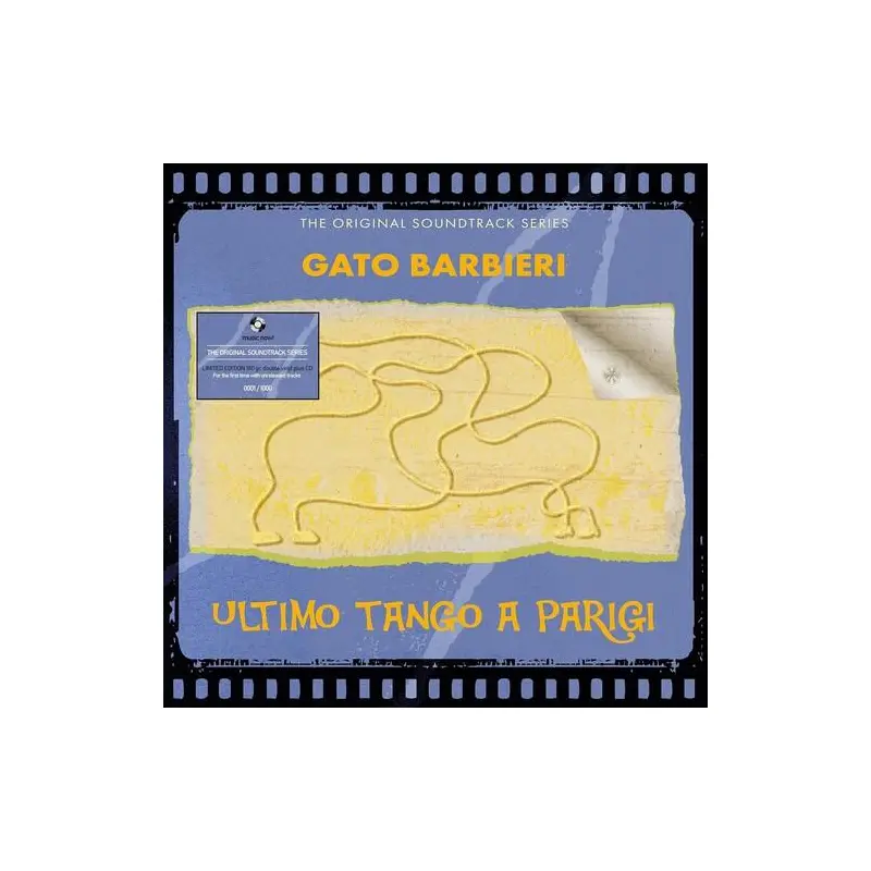 Ultimo Tango A Parigi (Original Soundtrack) - Limited 180-Gram Transparent Blue Colored Vinyl with CD - Limited Edition Vinyl LP 180 Gram (Blue)