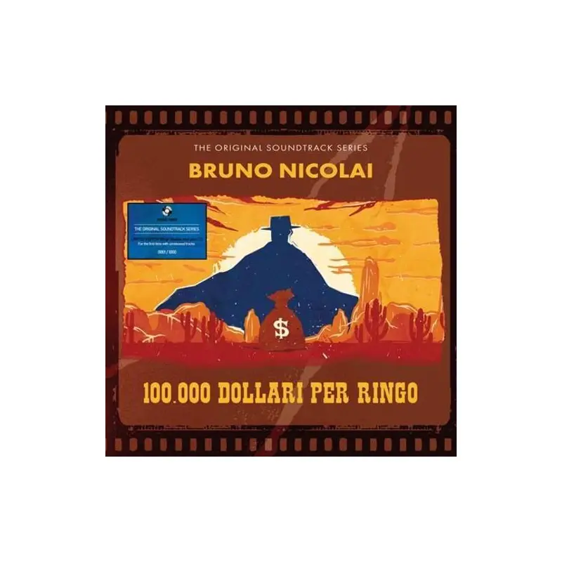 100000 Dollari Per Ringo (Original Soundtrack) - Limited 180-Gram Transparent Orange Colored Vinyl with CD - Limited Edition Vinyl LP 180 Gram (Orange)