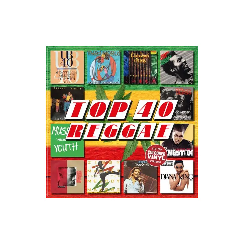 Top 40 Reggae / Various - 140-Gram Colored Vinyl - Vinyl LP 140 Gram
