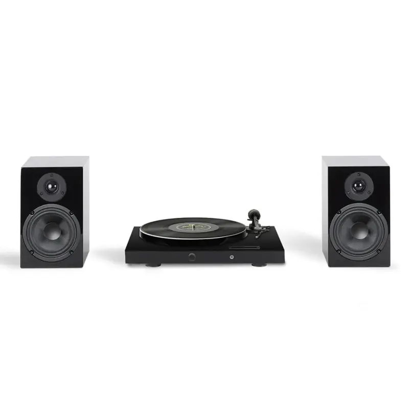 Pro-Ject Juke Box E1 HiFi Set with Ortofon OM 5E Cartridge (Black)