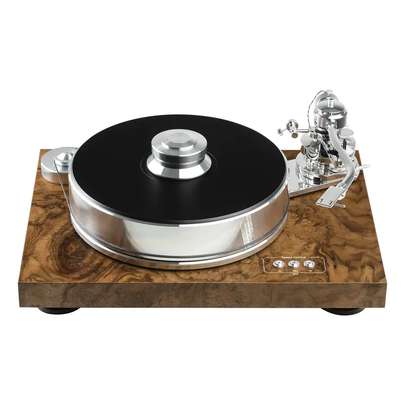 Pro-Ject Signature 10 Turntable (Satin Walnut Burl)