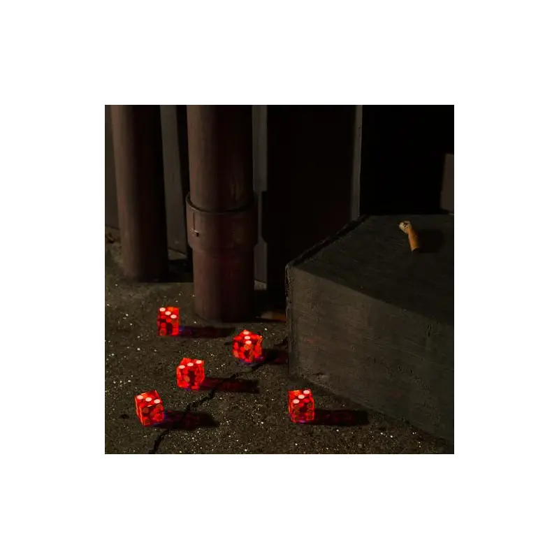 Five Dice, All Threes - Red/Orange - Vinyl LP
